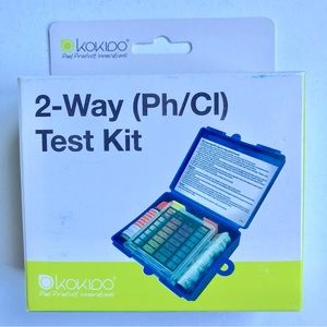 NEW KOKIDO Pool & Spa 2-Way Water Test Kit PH & Chlorine K045, 1 Kit
